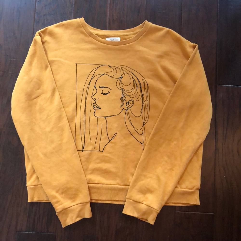 Cotton On | mustard colored sweatshirt